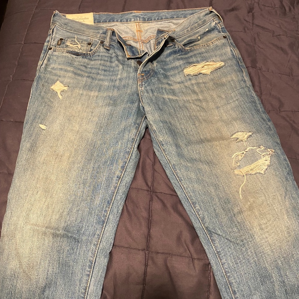 Abercrombie straight leg jeans size 34x34